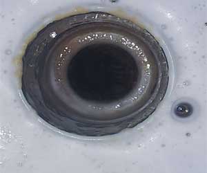 シンク排水管高圧洗浄